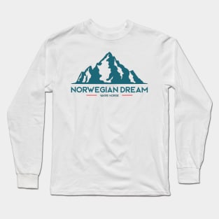 norwegian dream shirt, for Norway lovers Long Sleeve T-Shirt